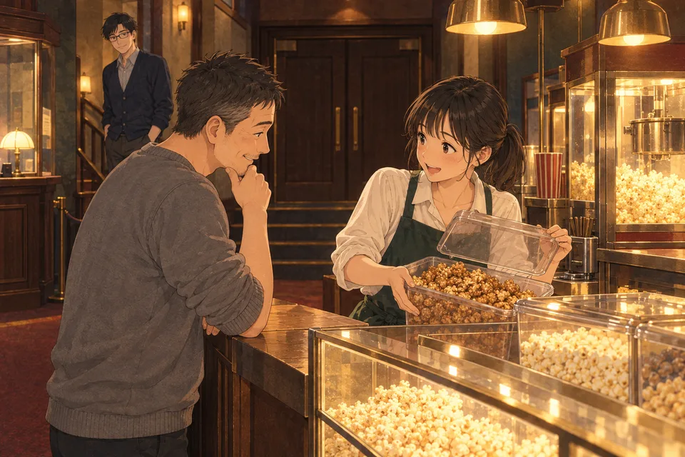 ポップコーンは、塩からのイメージ