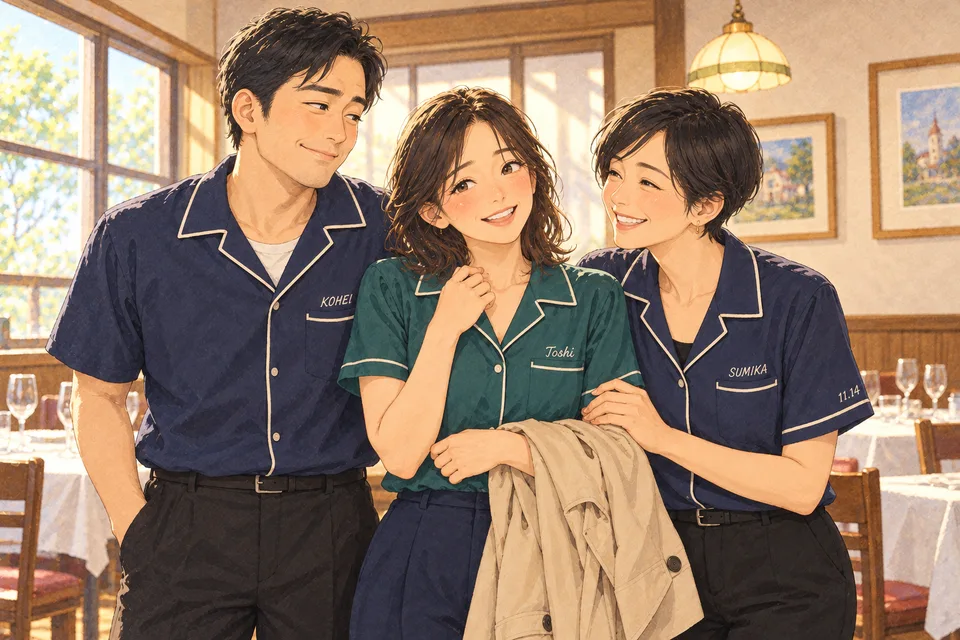 兄の結婚式は、平服でのイメージ