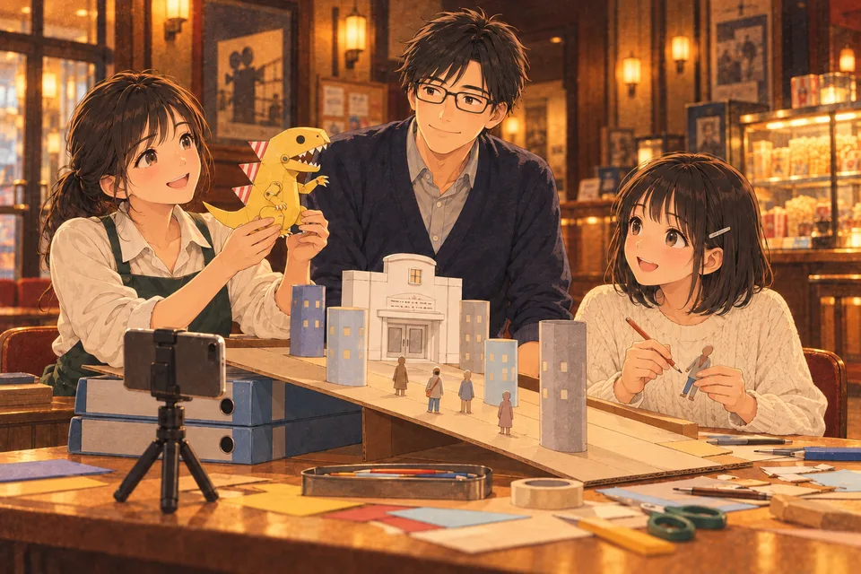 怪獣役は、じゃんけんでのイメージ