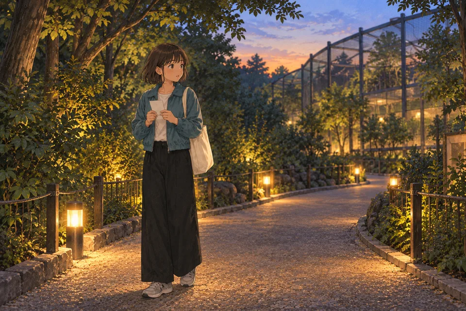 ミコ、夜の動物園へのイメージ